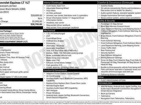 Used 2026 Chevrolet Equinox LT FWD image 5