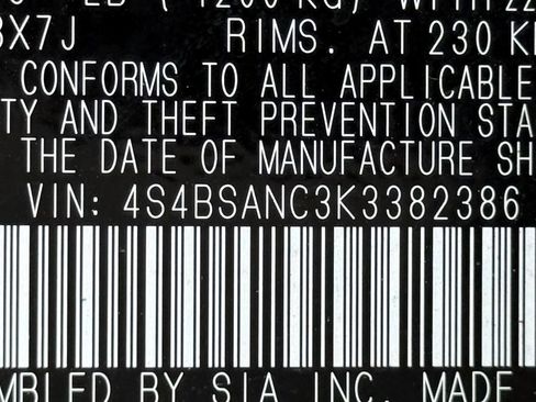 Used 2019 Subaru Outback 2.5i Limited w/ Popular Package #2 image 57