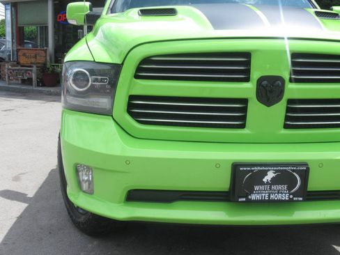 Used 2017 RAM 1500 Sport w/ Sublime Green Sport Package AWD/4WD image 3