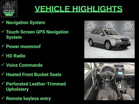 Used 2014 Subaru Forester 2.5i Limited w/ Popular Package #1 AWD/4WD image 3