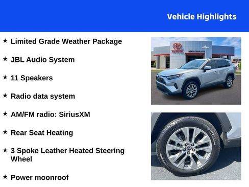 Used 2023 Toyota RAV4 Limited w/ Limited Grade Weather Package FWD image 4
