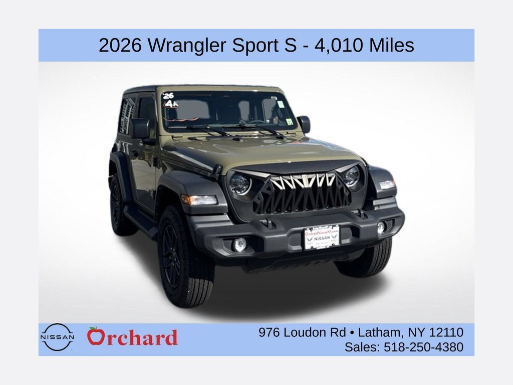 Used 2026 Jeep Wrangler Sport AWD/4WD 360° Tour