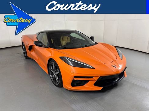 Certified 2022 Chevrolet Corvette Stingray Preferred Conv w/ 2LT RWD image 1