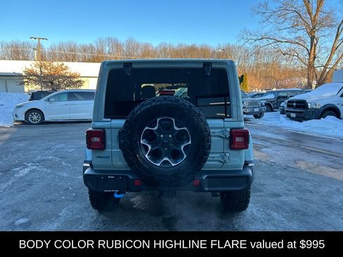 Used 2023 Jeep Wrangler Unlimited Rubicon 4xe w/ Cold Weather Group image 5
