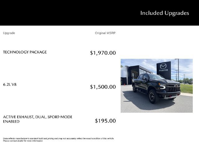 Used 2024 Chevrolet Silverado 1500 ZR2 w/ Technology Package AWD/4WD image 5