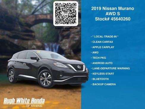 Used 2019 Nissan Murano S w/ Cargo Package image 7