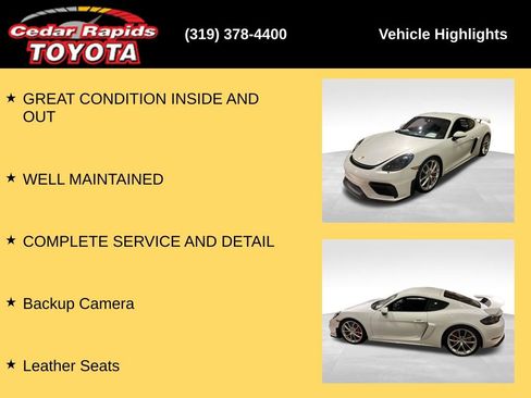 Used 2022 Porsche 718 Cayman GT4 image 8