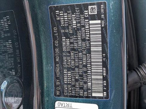 Used 2018 Honda Clarity Touring image 25