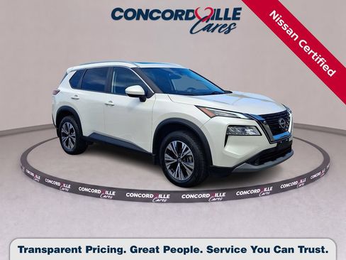 Certified 2023 Nissan Rogue SV w/ SV Premium B Package AWD/4WD image 1