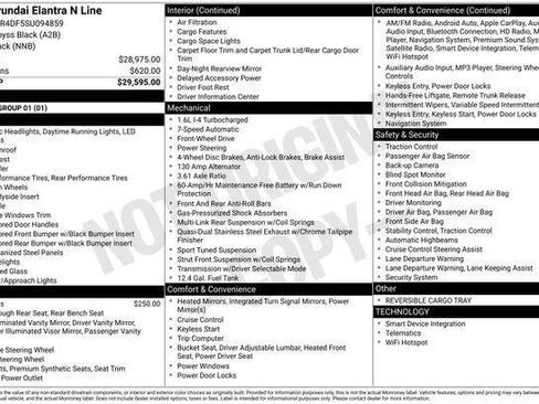 New 2025 Hyundai Elantra N Line image 4