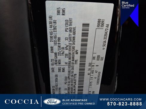 Certified 2023 Ford Escape Platinum w/ Premium Technology Package AWD/4WD image 26
