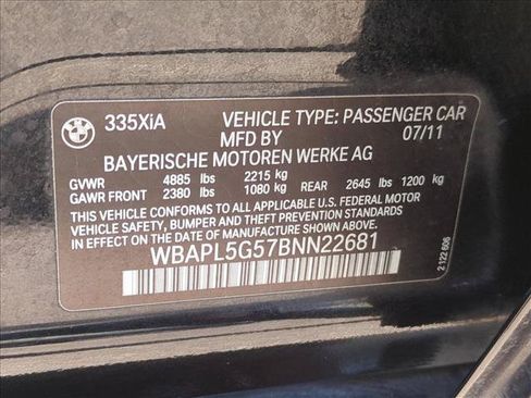 Used 2011 BMW 335i xDrive Sedan AWD/4WD image 25