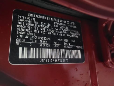 Used 2019 Nissan Rogue Sport SV image 33