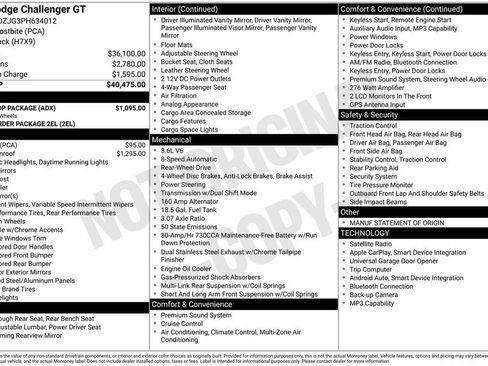 Used 2023 Dodge Challenger GT w/ Blacktop Package image 22