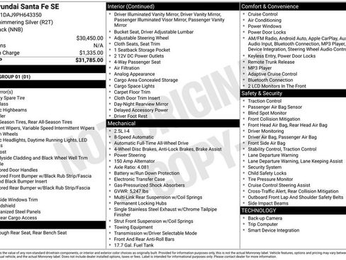 Certified 2023 Hyundai Santa Fe SE image 23