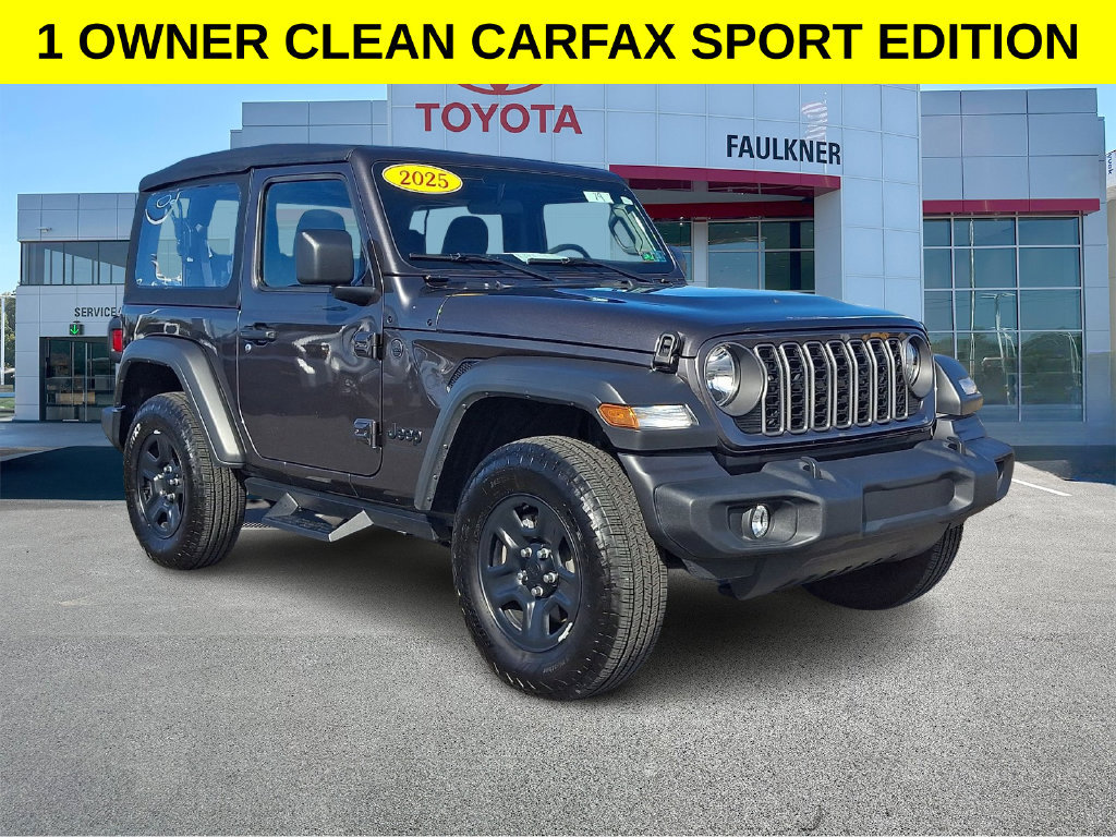 Used 2025 Jeep Wrangler Sport AWD/4WD image 1