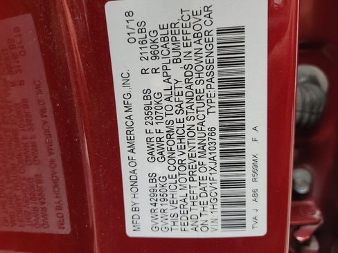 Used 2018 Honda Accord LX image 33