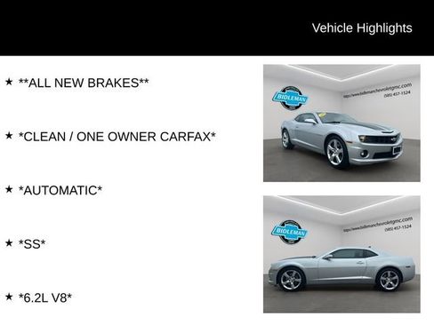 Used 2010 Chevrolet Camaro SS w/ RS Package RWD image 10