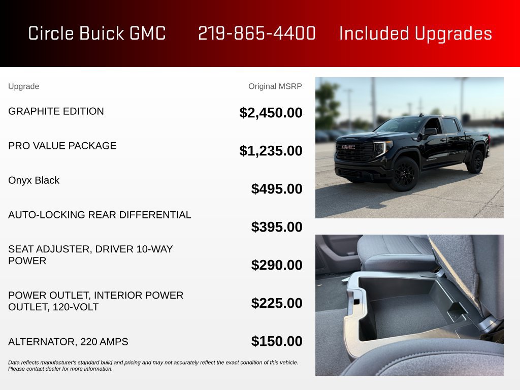 New 2026 GMC Sierra 1500 Pro w/ Graphite Edition AWD/4WD image 3