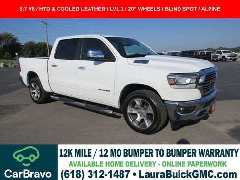 Used 2021 RAM 1500 Laramie AWD/4WD image 1