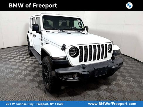 Used 2021 Jeep Wrangler Unlimited Sahara AWD/4WD image 1