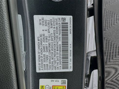 New 2026 Honda Civic LX image 21