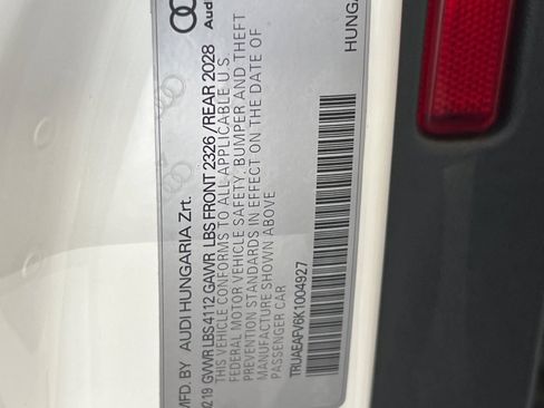 Used 2019 Audi TT 2.0T w/ Technology Package AWD/4WD image 27