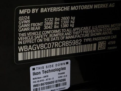 Used 2024 BMW M850i Gran Coupe xDrive w/ Driving Assistance Package image 23