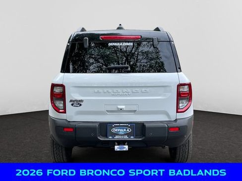 New 2026 Ford Bronco Sport Badlands w/ Badlands Tech Package AWD/4WD image 4