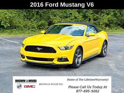 Used 2016 Ford Mustang Convertible w/ Equipment Group 051A