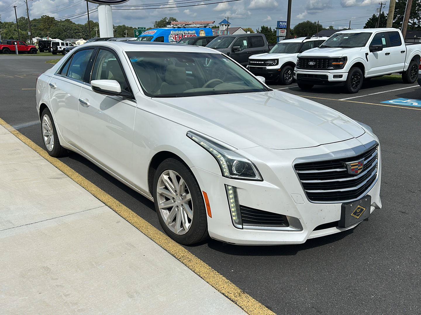 Used 2015 Cadillac CTS Luxury AWD/4WD image 3