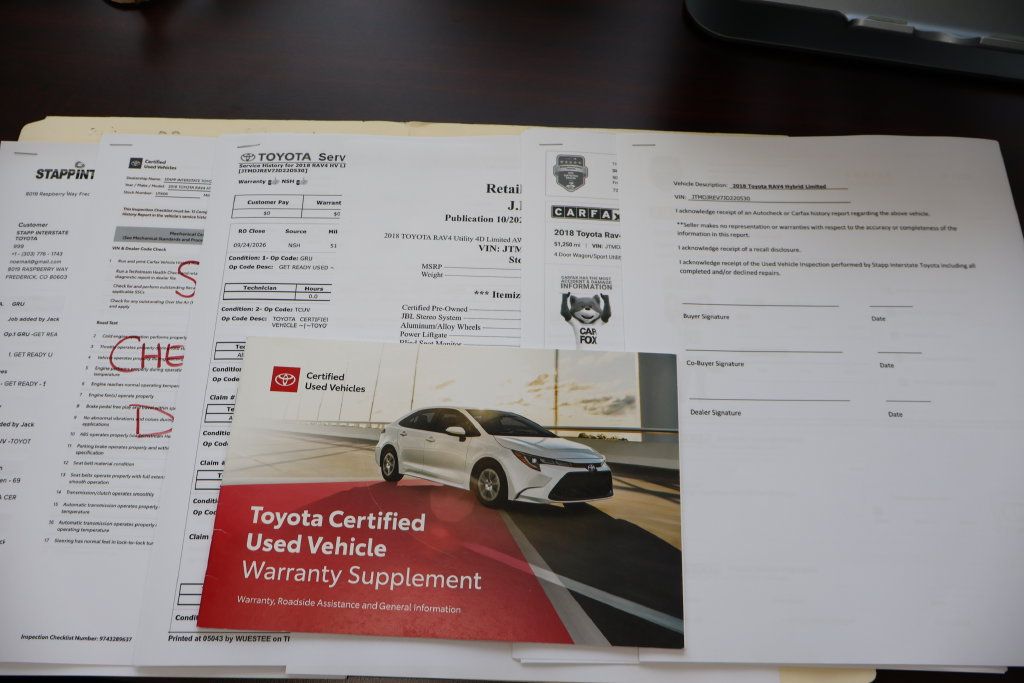 Certified 2018 Toyota RAV4 Limited w/ Advanced Technology Package AWD/4WD image 31