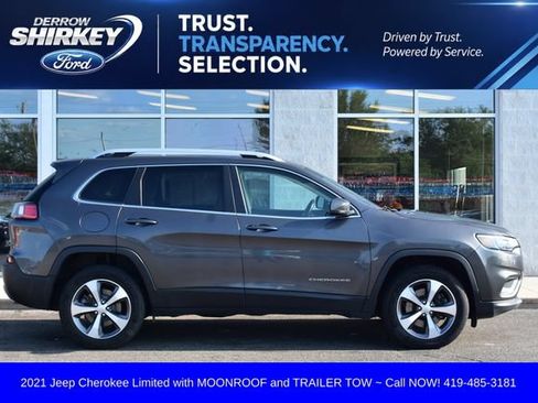 Used 2021 Jeep Cherokee Limited w/ Sun & Sound Group AWD/4WD image 3