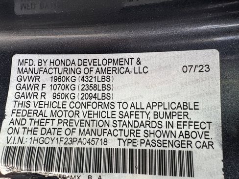 Used 2023 Honda Accord LX image 16