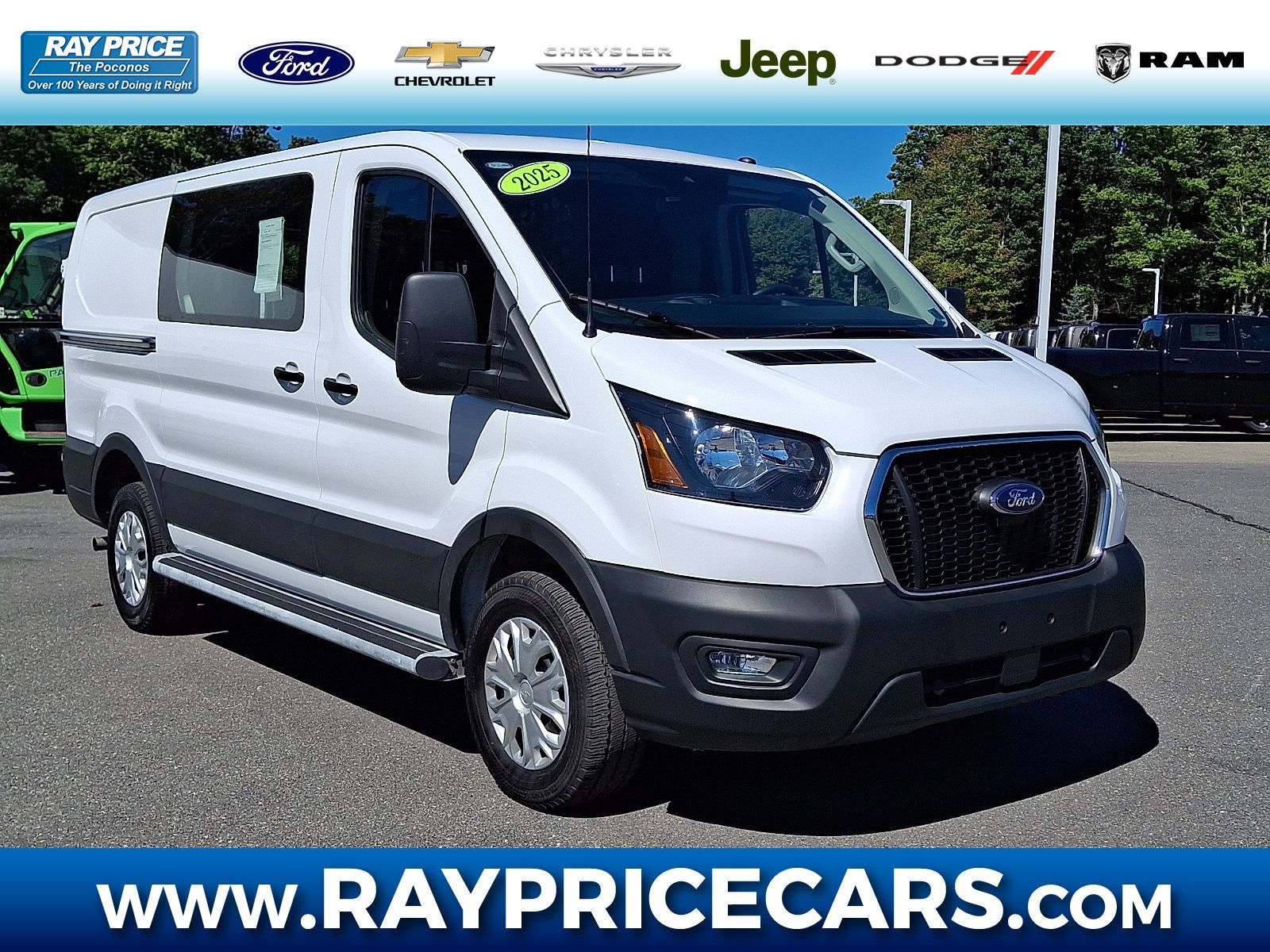 Used 2025 Ford Transit 250 Low Roof w/ Exterior Upgrade Package RWD image 1