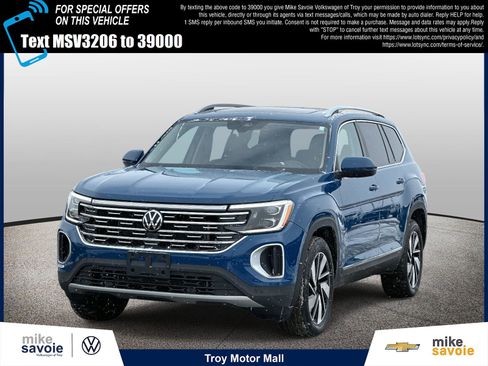 Used 2025 Volkswagen Atlas SEL AWD/4WD image 1
