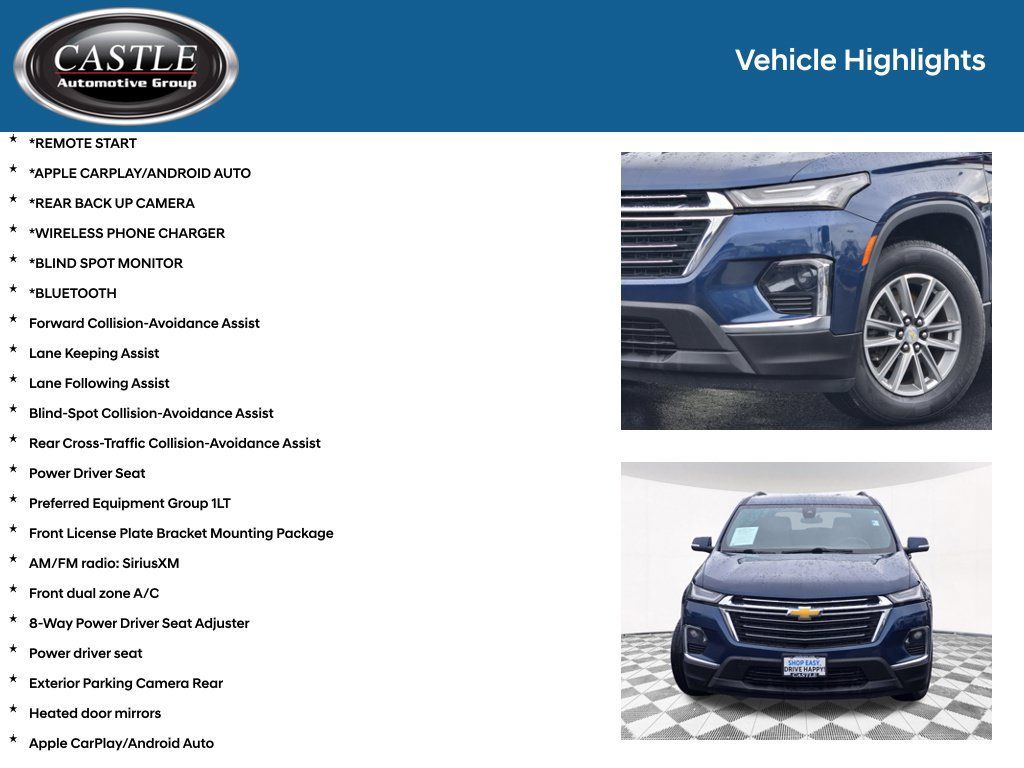 Used 2023 Chevrolet Traverse LT FWD image 3