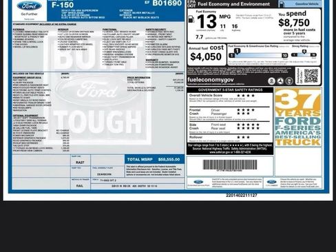 Used 2014 Ford F150 Raptor w/ Equipment Group 801A Luxury image 48