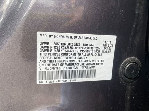 Used 2019 Honda Pilot EX-L image 33