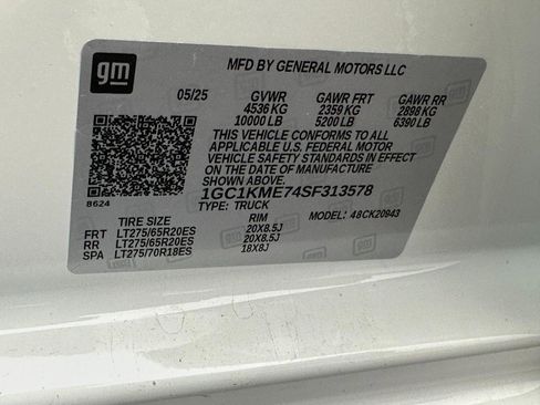 New 2025 Chevrolet Silverado 2500 Custom w/ Custom Convenience Package image 14