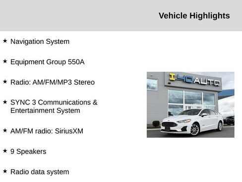 Used 2019 Ford Fusion SE FWD image 2