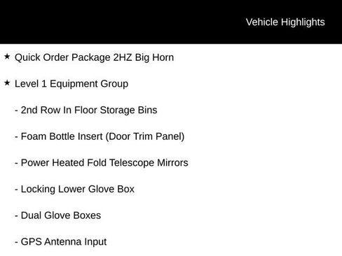 Used 2024 RAM 2500 Big Horn w/ Off Road Package image 9