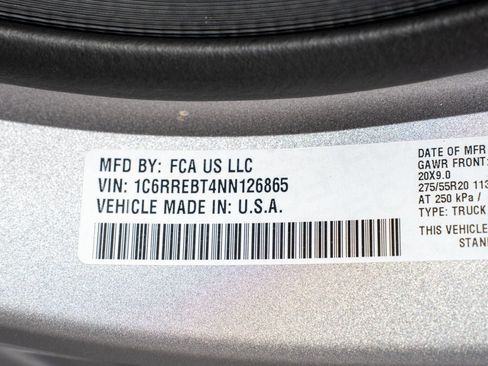 Used 2022 RAM 1500 Big Horn w/ Night Edition image 37