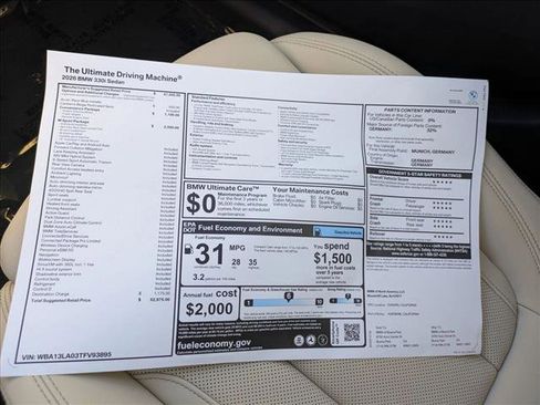 New 2026 BMW 330i Sedan image 18