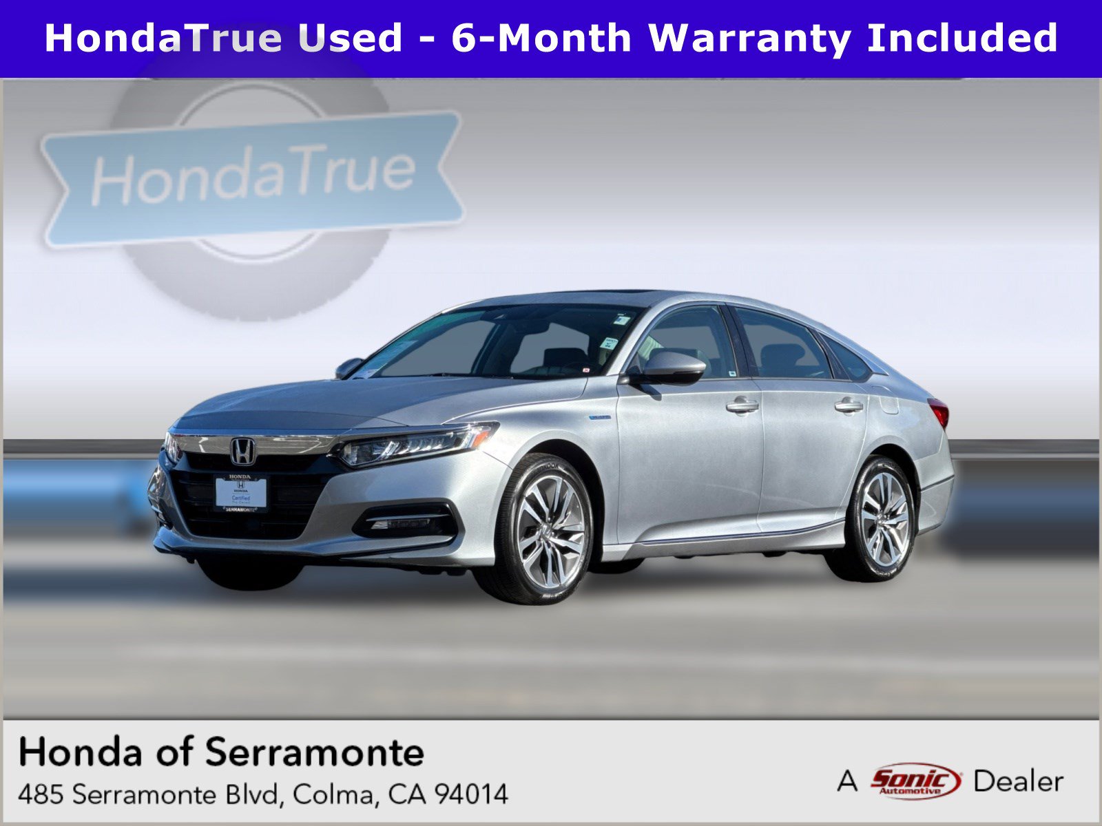 Certified 2020 Honda Accord EX-L image 1