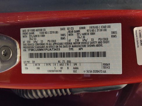 Used 2023 Ford Escape ST-Line w/ Tech Pack #1 image 33