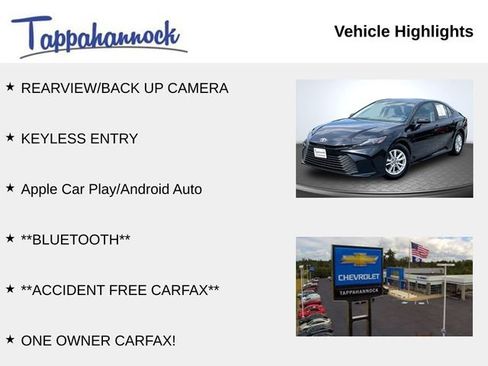 Used 2025 Toyota Camry LE FWD image 2