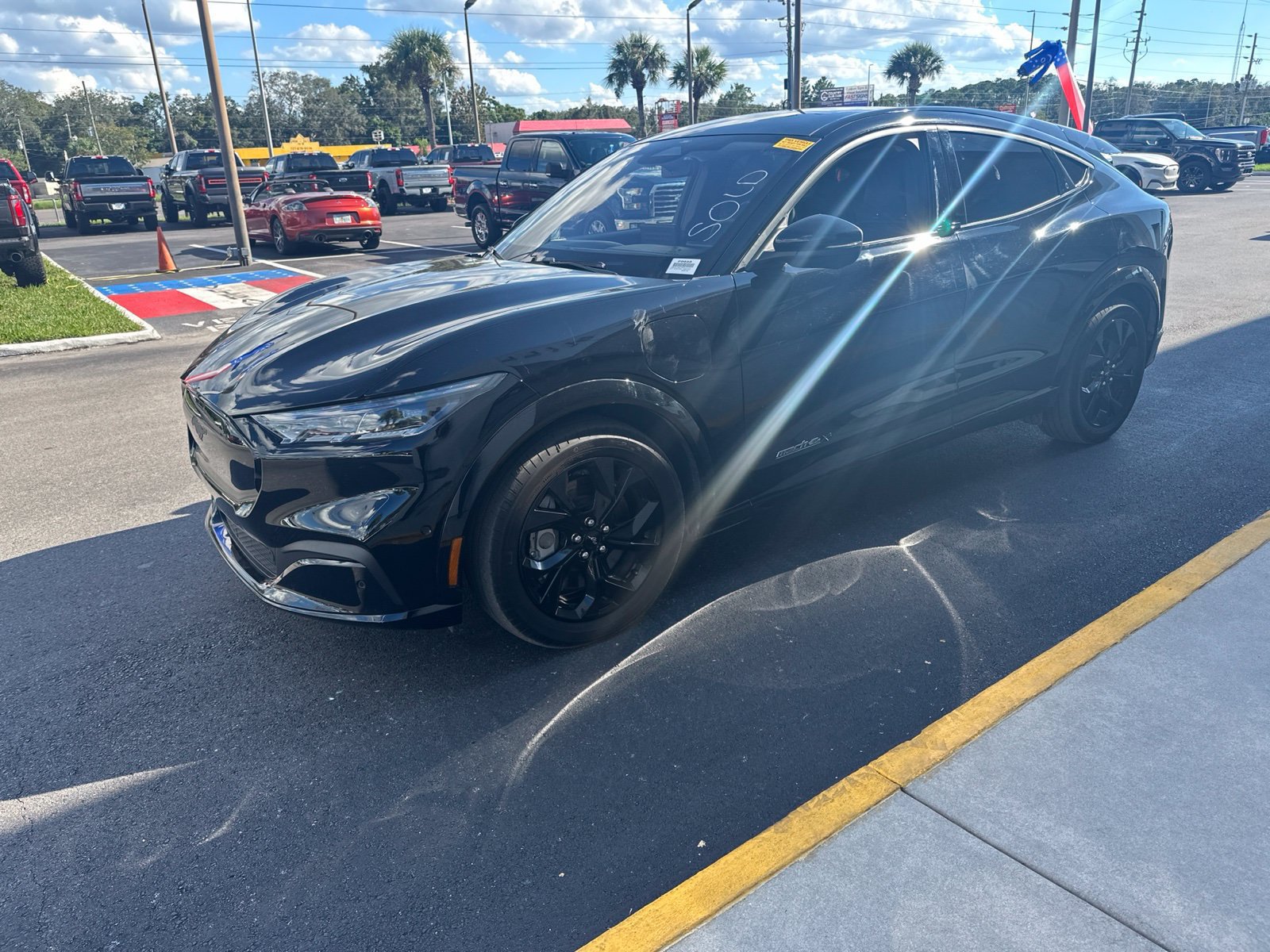 Used 2023 Ford Mustang Mach-E Premium w/ Mustang Nite Pony Package AWD/4WD image 7
