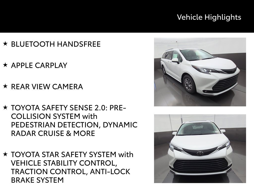 New 2026 Toyota Sienna XLE FWD image 8
