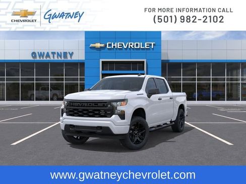 New 2026 Chevrolet Silverado 1500 Custom w/ Turbomax Blackout Package AWD/4WD image 8